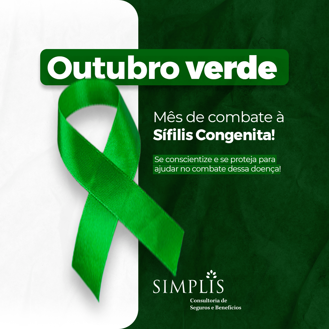 Outubro Verde – Proteja as futuras gerações – Combata a Sífilis Congênita