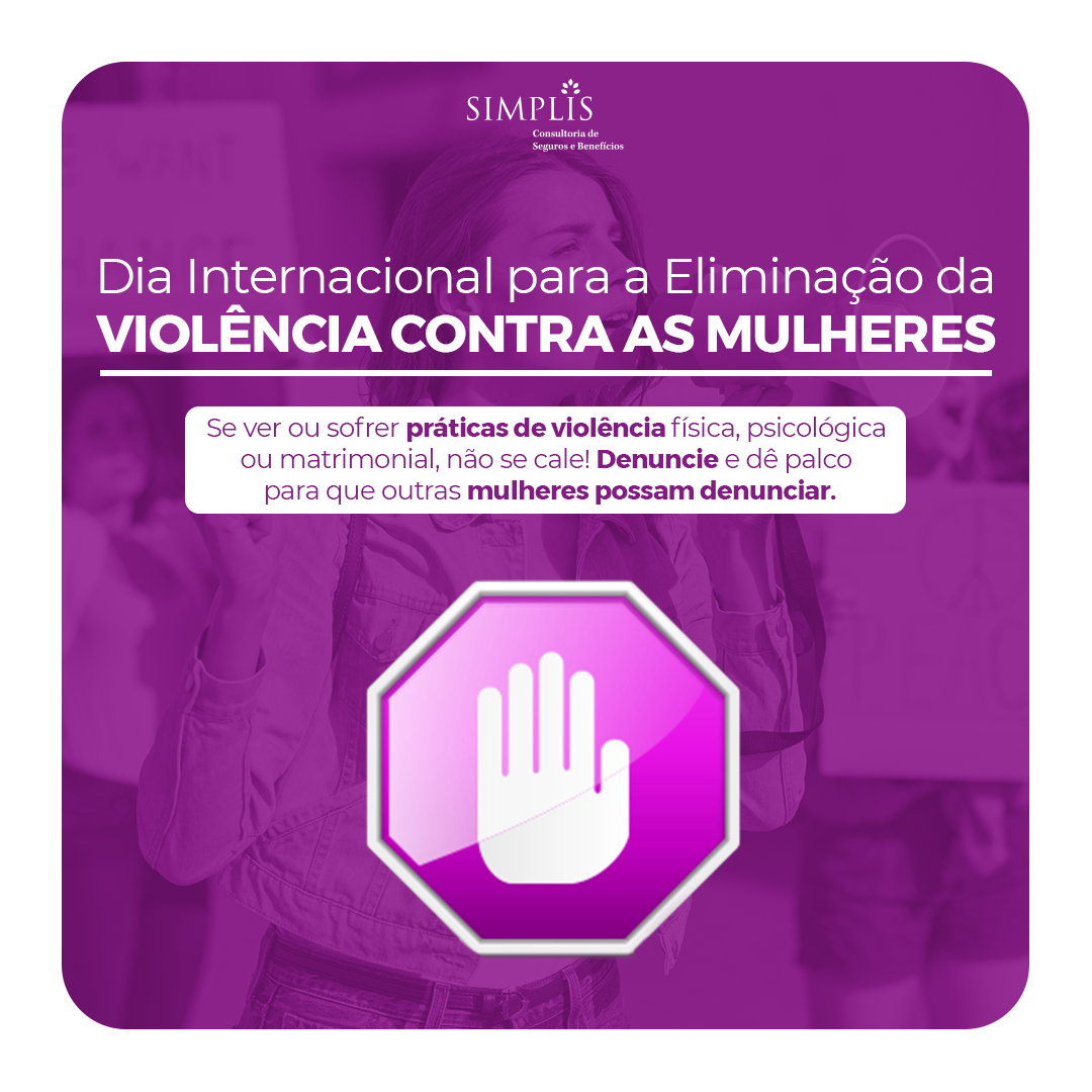 Dia Internacional para a Eliminação da Violência Contra as Mulheres